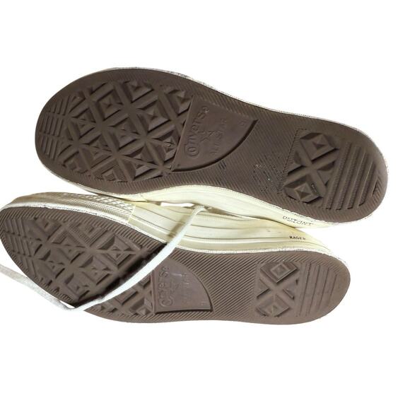 Converse Comme des Garçons Play Chuck Taylor High Milk Heart Men 9 Women 11 - Picture 8 of 9